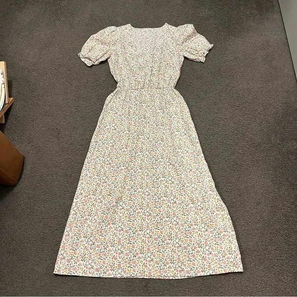 Reformation Jeans Floral Midi Dress NWT - Picture 2 of 8